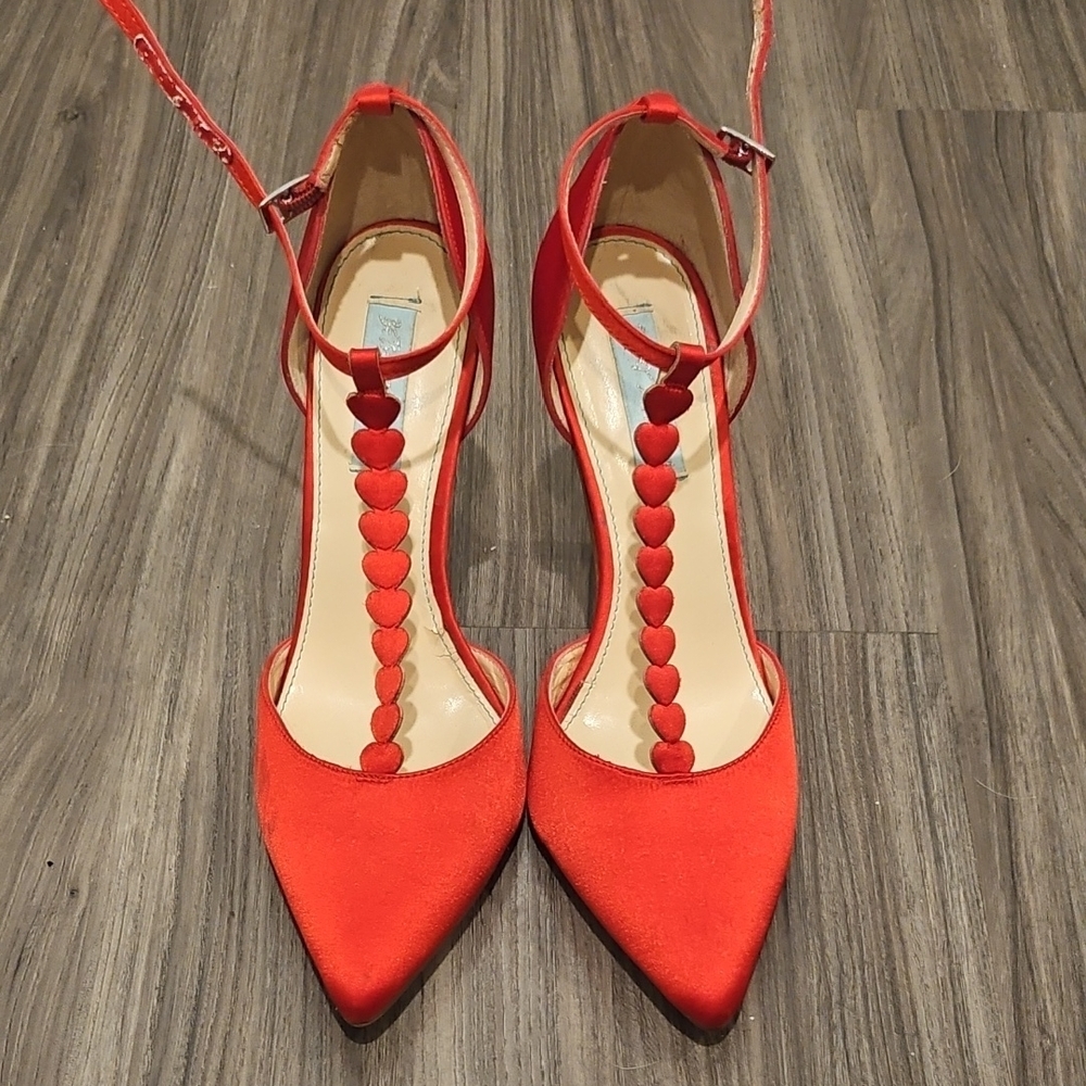 Elegant Red Women's Heels